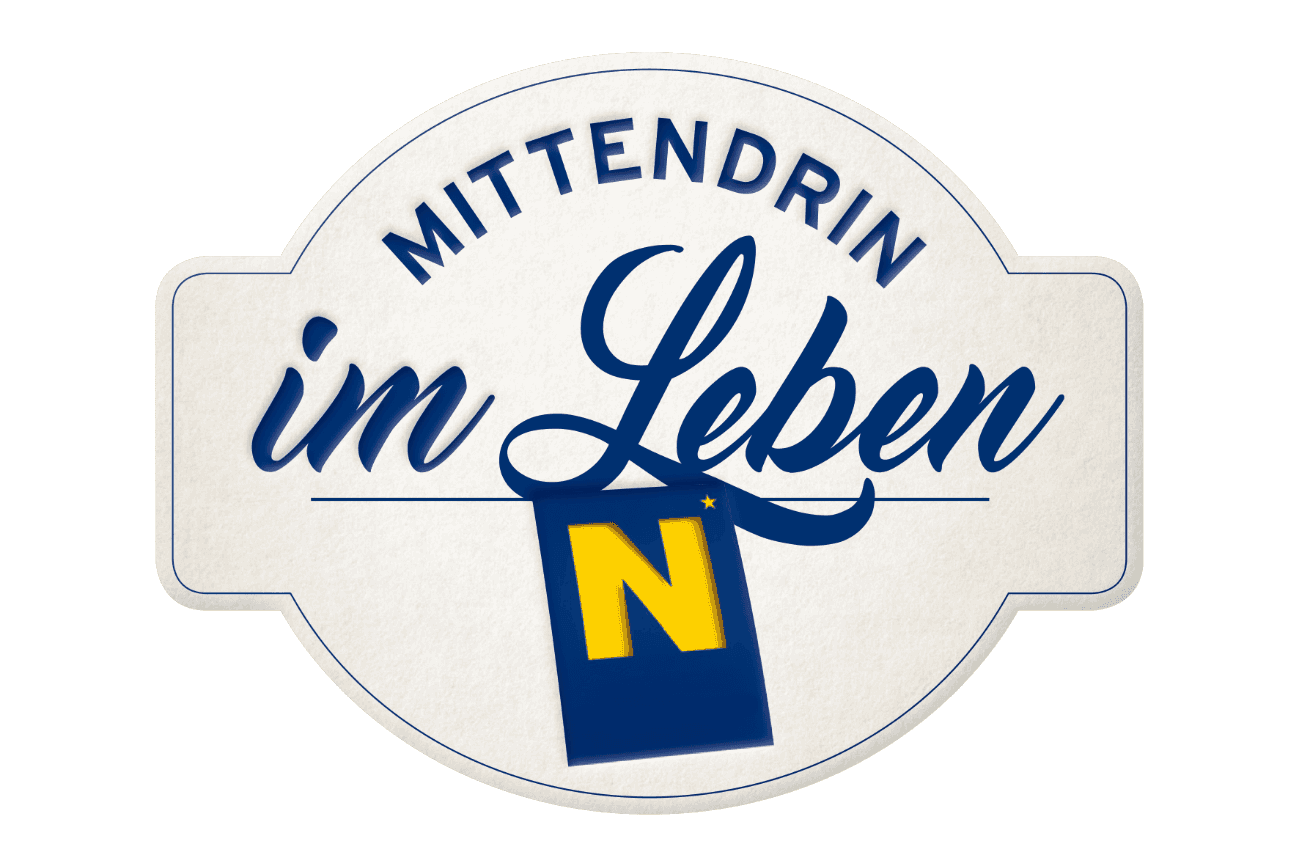 Das Logo von der NÖ Aktion "Mittendrin im Leben"