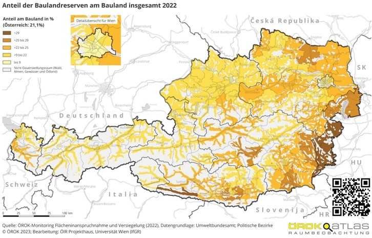 Baulandreserven am Bauland in Österreich und Niederösterreich, �ÖROK 2022.jpg