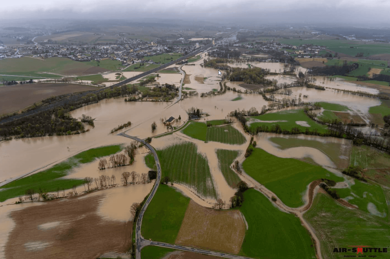 Hochwasser Aschbach-Markt, 15.04.2023 c Gruppe WA