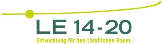 Das Logo der Ländlichen Entwicklung 14-20.